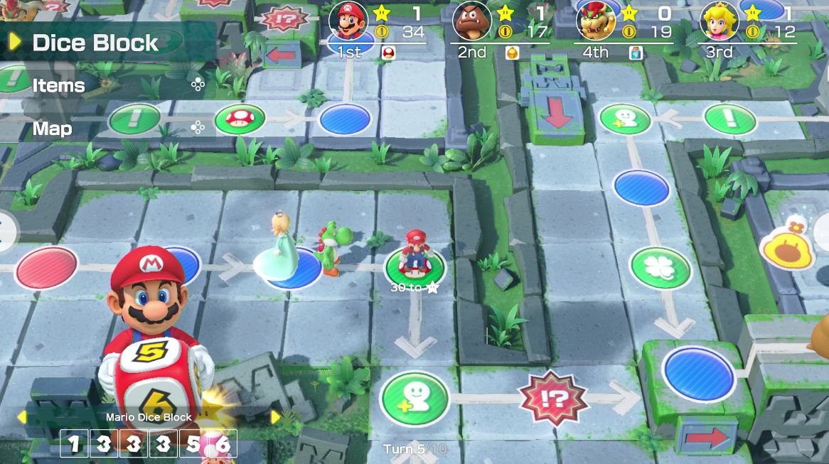 revision super mario party para switch