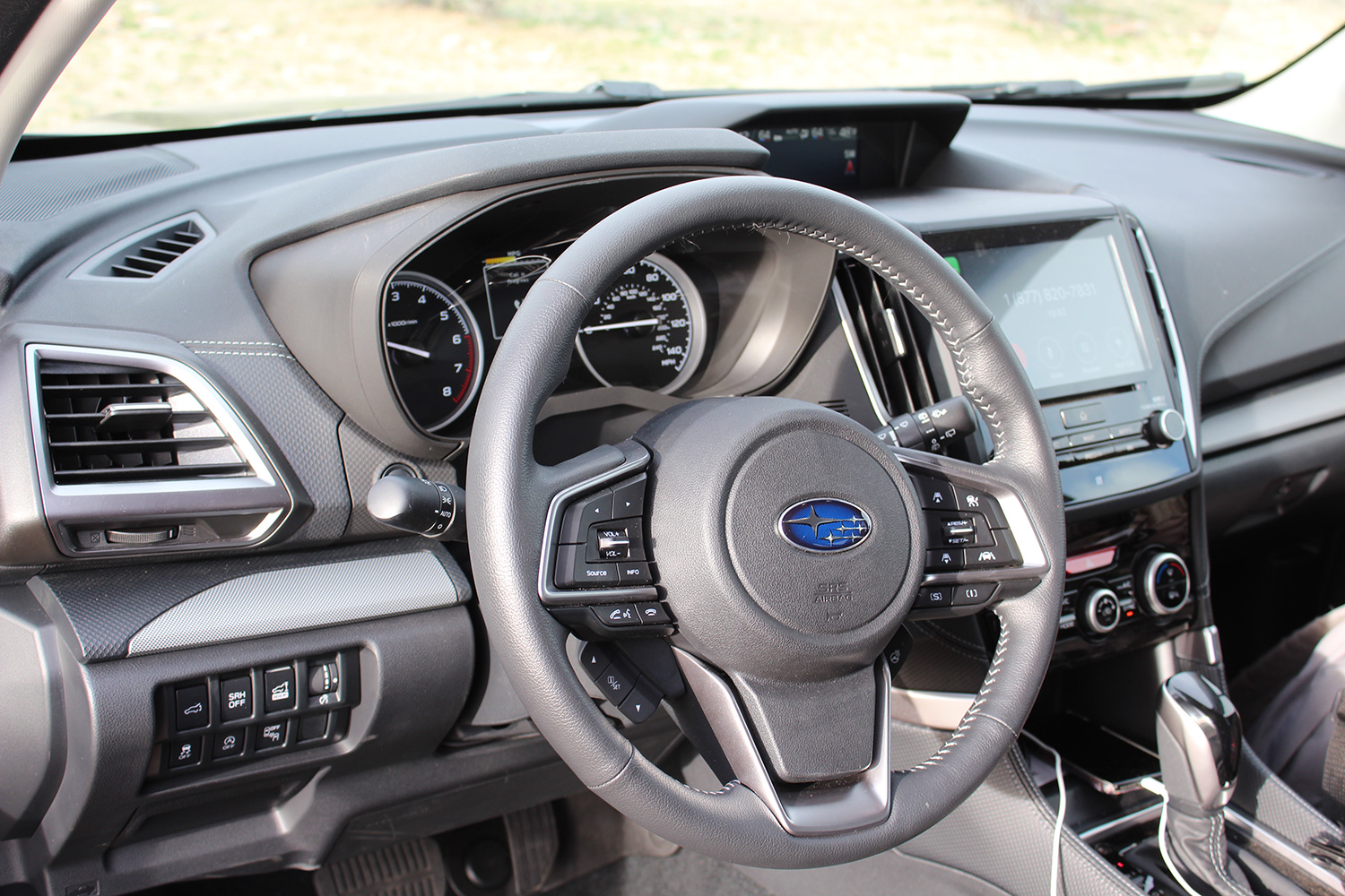 subaru forester modelo 2019 revision review steering wheel