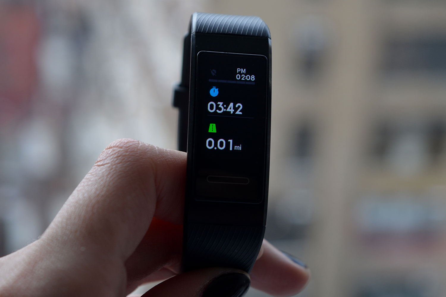 Revisión de la pulsera de fitness Huawei Band 3 Pro | Digital Trends Español