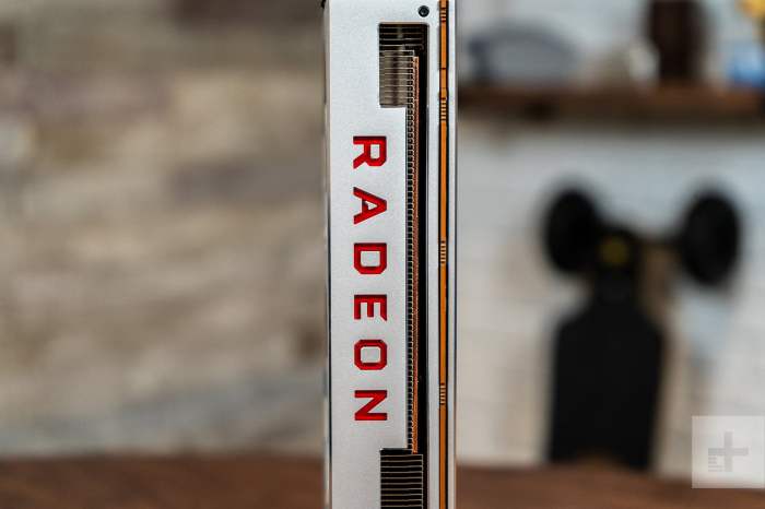 Tarjeta gráfica AMD para probar AMD Radeon Image Sharpening vs. DLSS de Nvidia