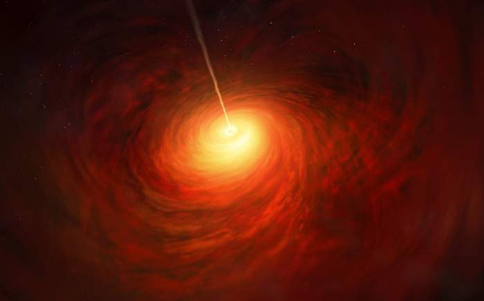 imagen historica agujero negro artists impression of the black hole at heart m87 1280x796