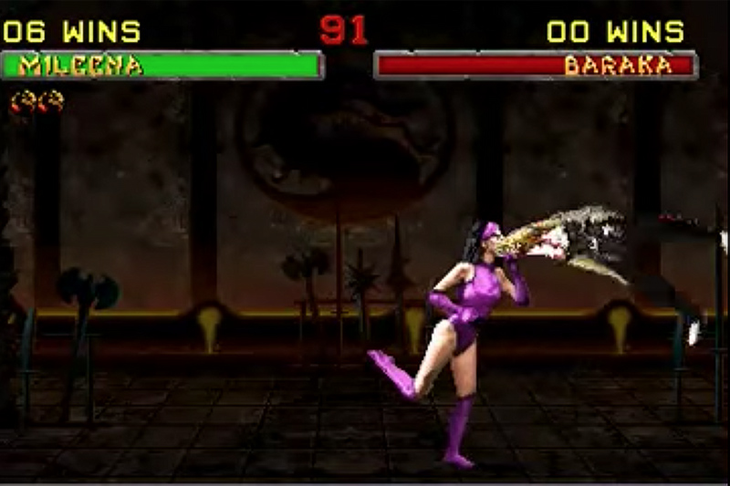 Mileena - Come hombres | Los mejores fatalities de Mortal Kombat