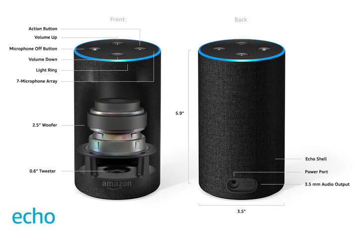 Bocina Inteligente  Alexa Echo Dot 3ra Generacion- Reacondicionada