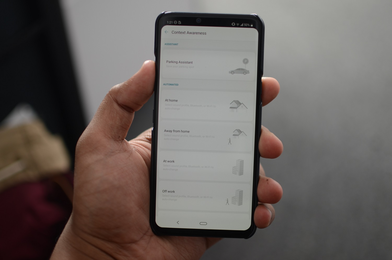 Configurar el LG G8 ThinQ | Conocimiento de contexto