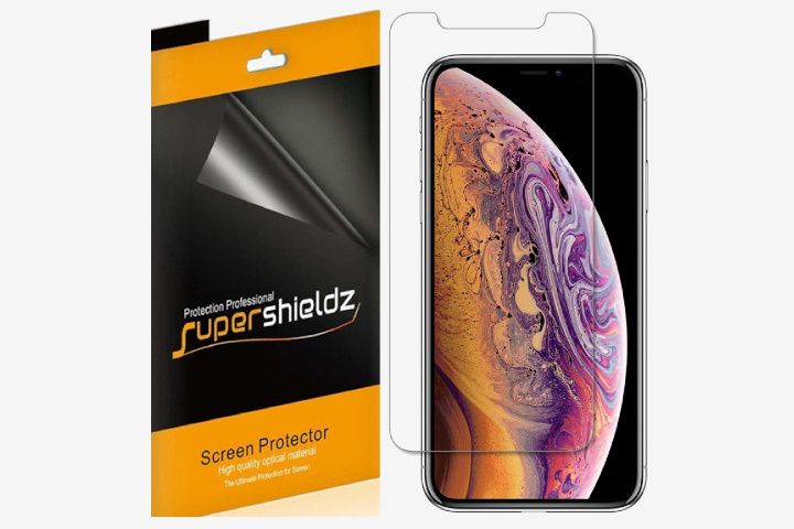 Los SuperSheildz es un protector de pantalla de iPhone XS hechos de un film japonés de alta calidad
