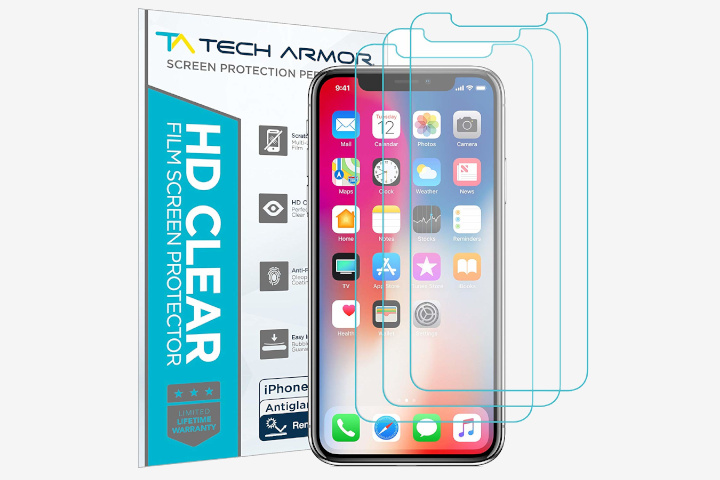 Los protectores de pantalla de Tech Armor reducen el brillo en la pantalla del iPhone XS