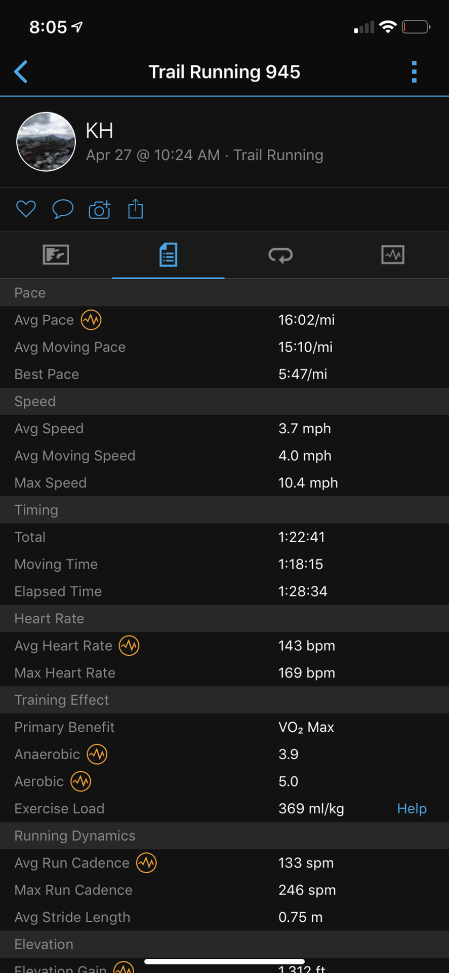 revision garmin forerunner 945 connect stats 720x720