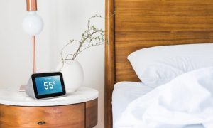 lenovo smart clock con asistente de google