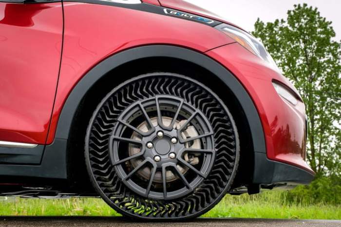 michelin general motors neumaticos sin aire prototype tire testing at gm milford 720x720