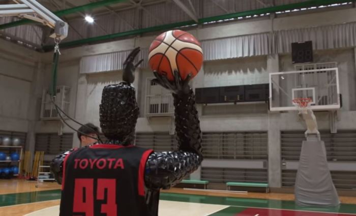robot basketball toyota