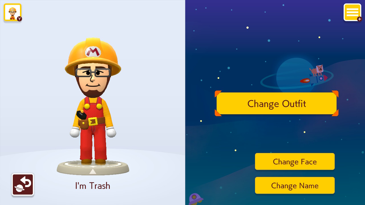 Mii personalizados en el Super Mario Maker 2