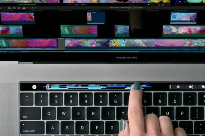 arreglar la Touch Bar en MacBook Pro
