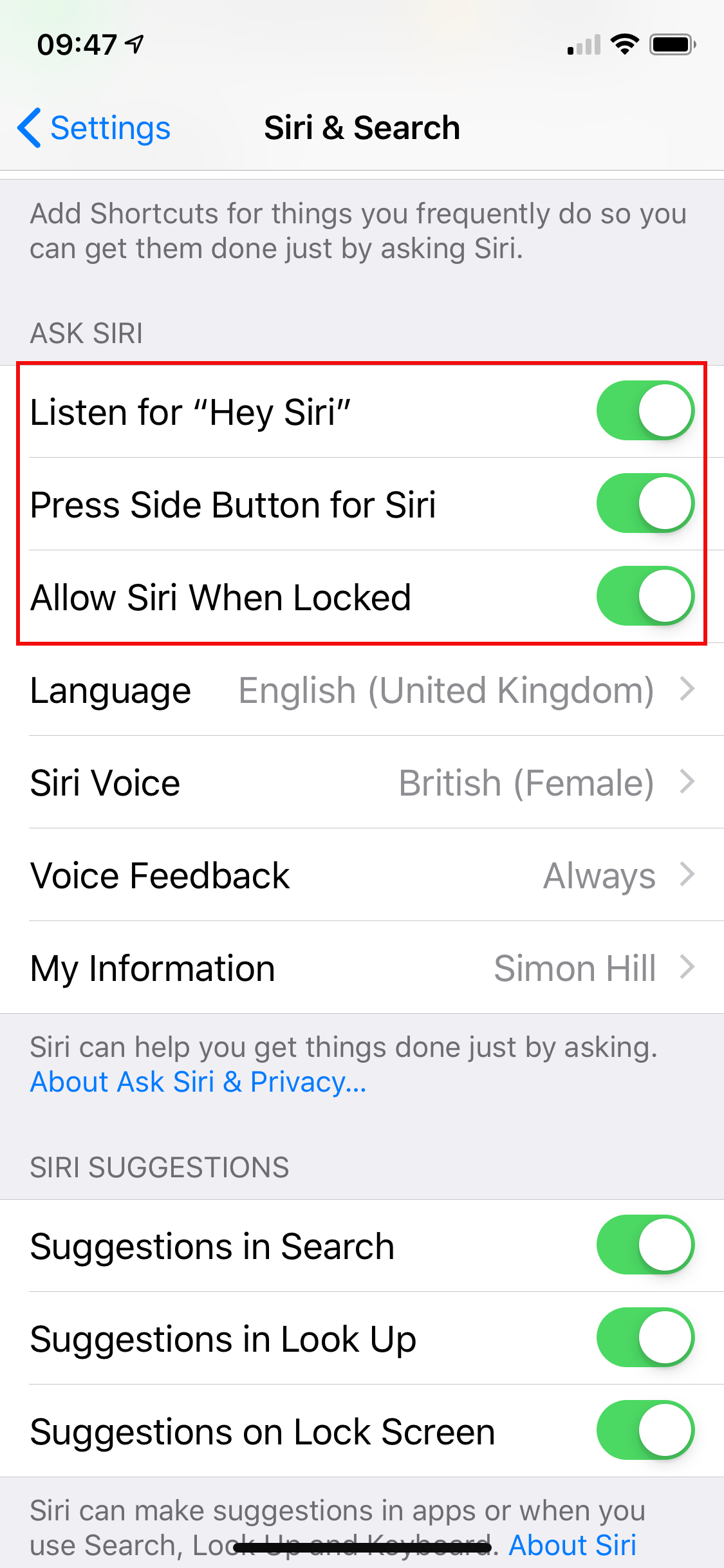como desactivar siri iphone ipad turn off ios 3 1125x2436