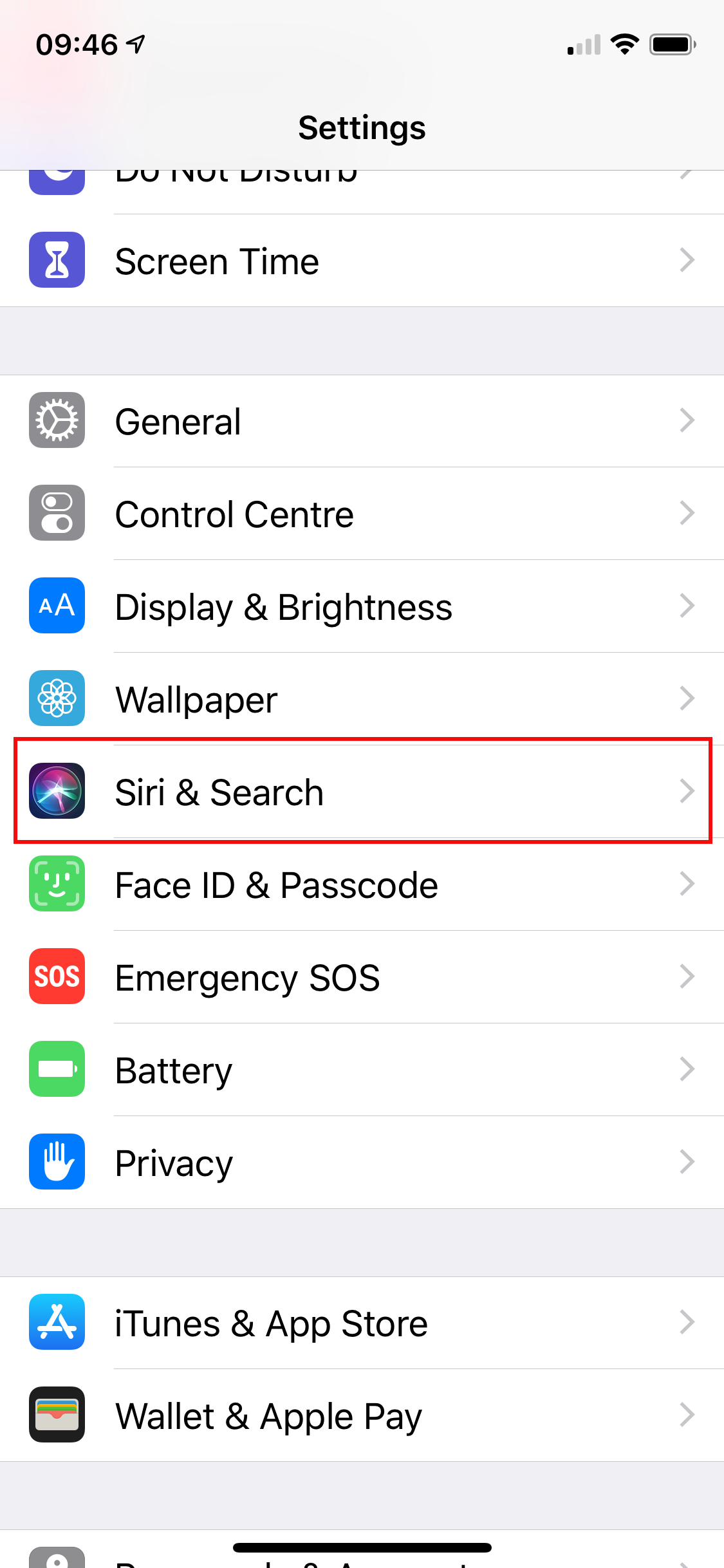 como desactivar siri iphone ipad turn off suggestions 2 1125x2436