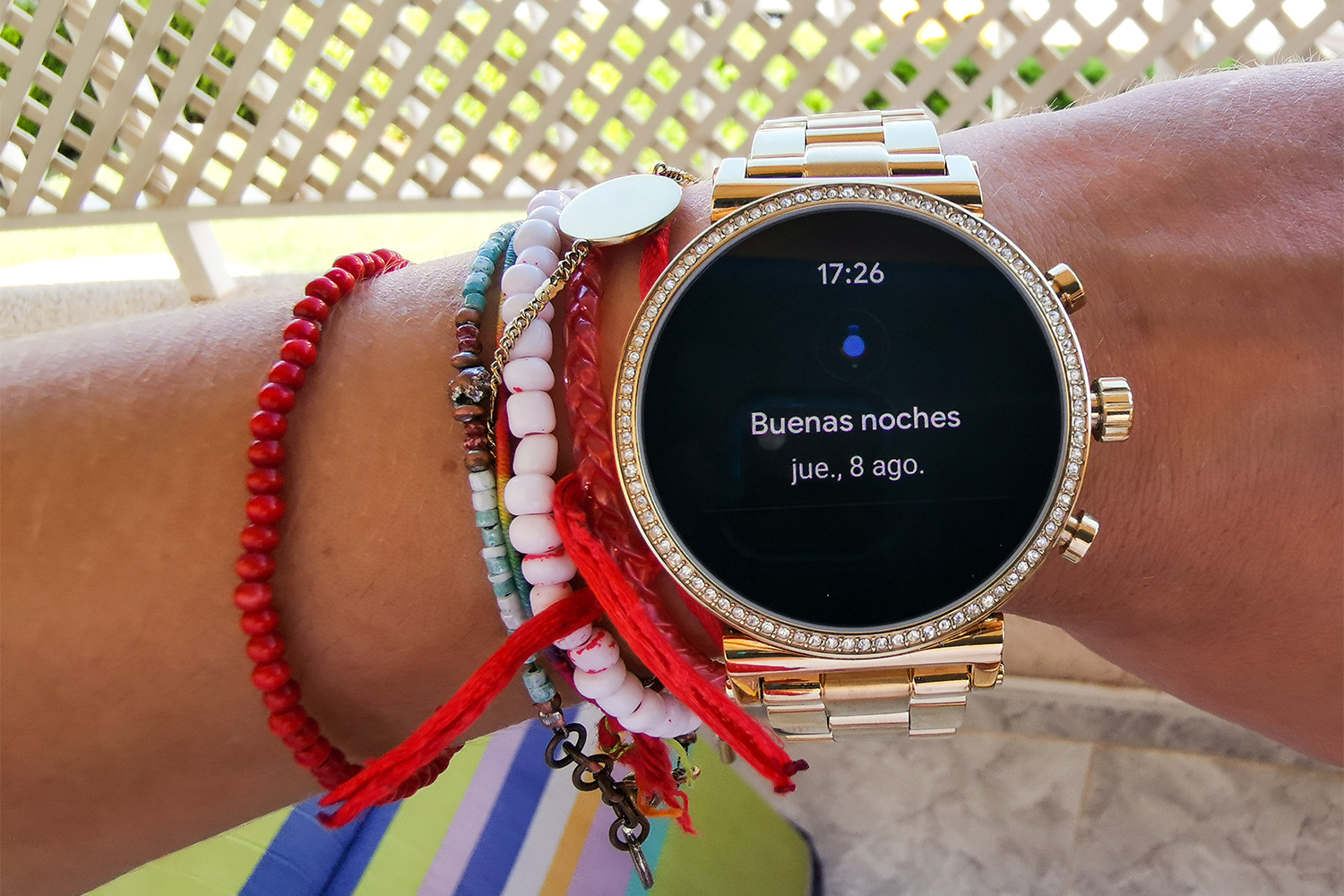 Desagradable siesta freno Revisión del smartwatch Michael Kors Sofie Heart Rate | Digital Trends  Español
