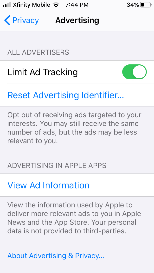permisos a una app en iphone analytics2 640x1136