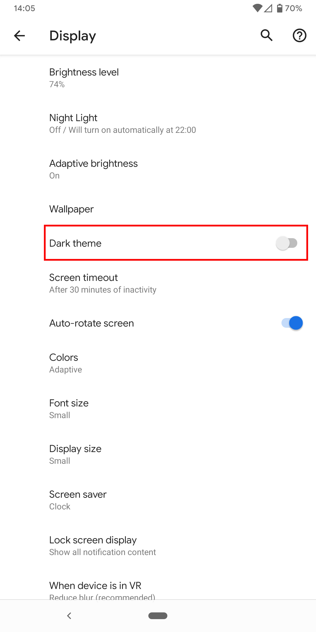 modo oscuro en android 10 dark theme 2 1080x2160