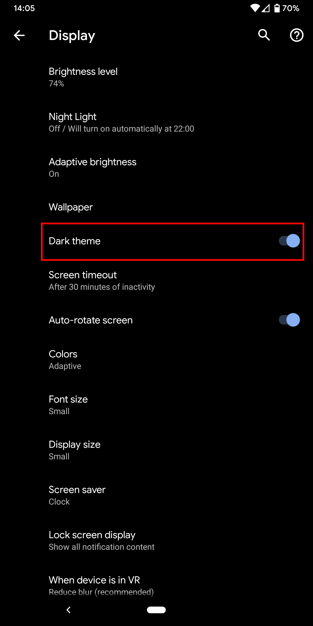 modo oscuro en android 10 dark theme 3 1080x2160