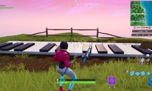 fortnite semana 6 temporada 10 visita un piano enorme 2