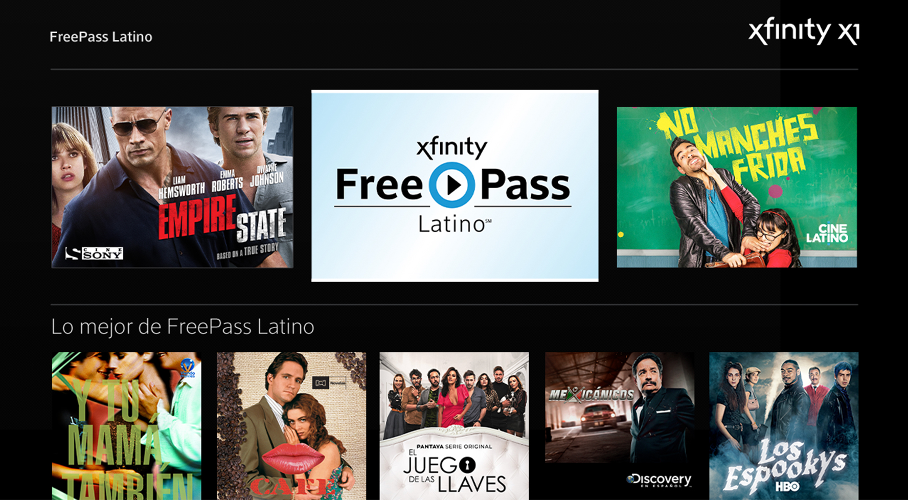 Xfinity FreePass Latino ofrece cientos de películas gratis en español Digital Trends Español