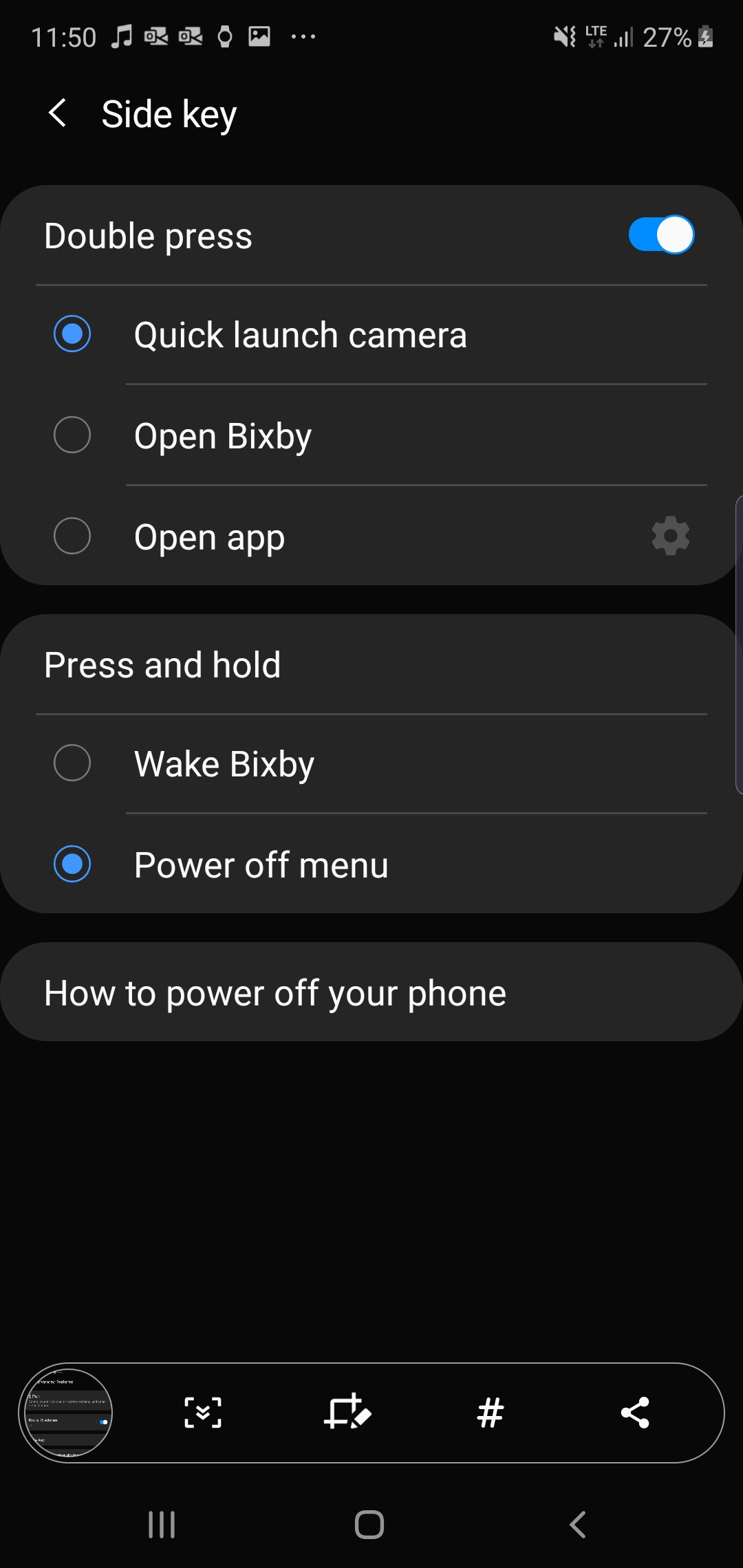 trucos para el Samsung Galaxy Note 10