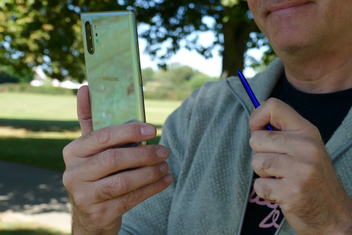 El S Pen potencia al máximo las capacidades de la cámara del Galaxy Note 10 Plus.