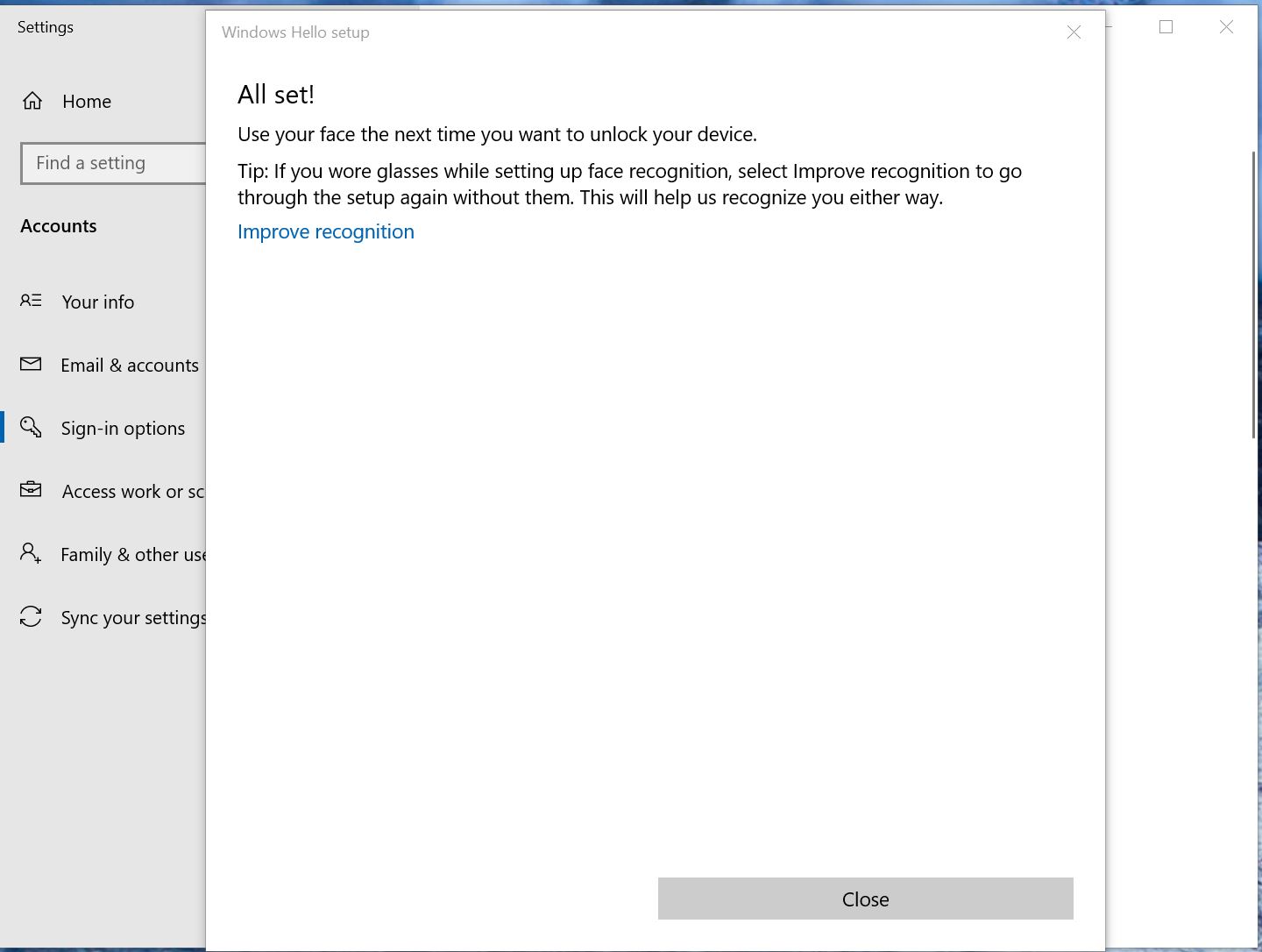 Cómo configurar Windows Hello | Mejora el reconocimiento