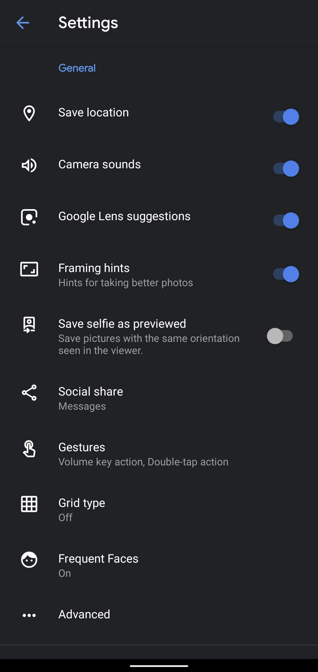 tomar fotos con el pixel 4 y xl camera app screenshot 3 1080x2280