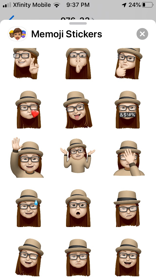 usar memoji en ios 13 stickers2 610x1083