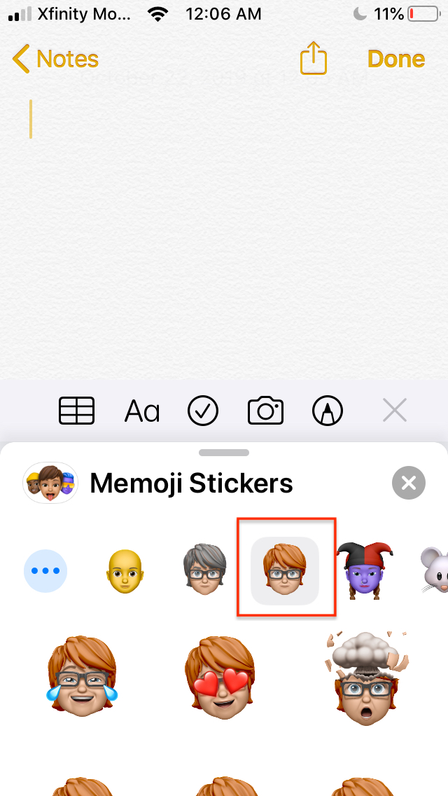 usar memoji en ios 13 use3 375x666