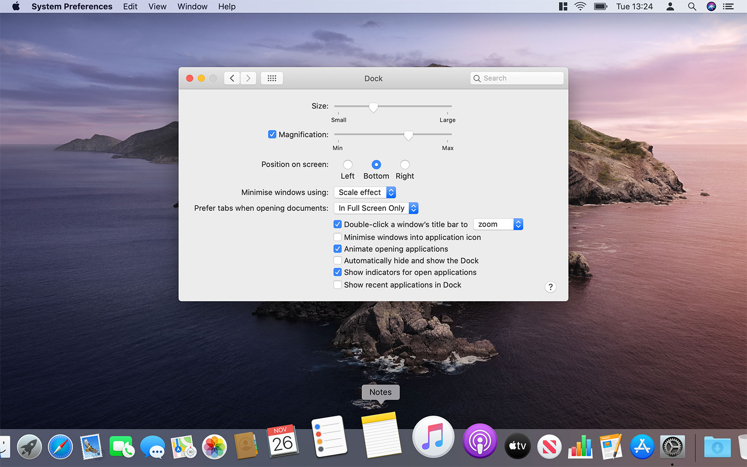 Cómo cambiar cómo trabaja y se ve el Dock