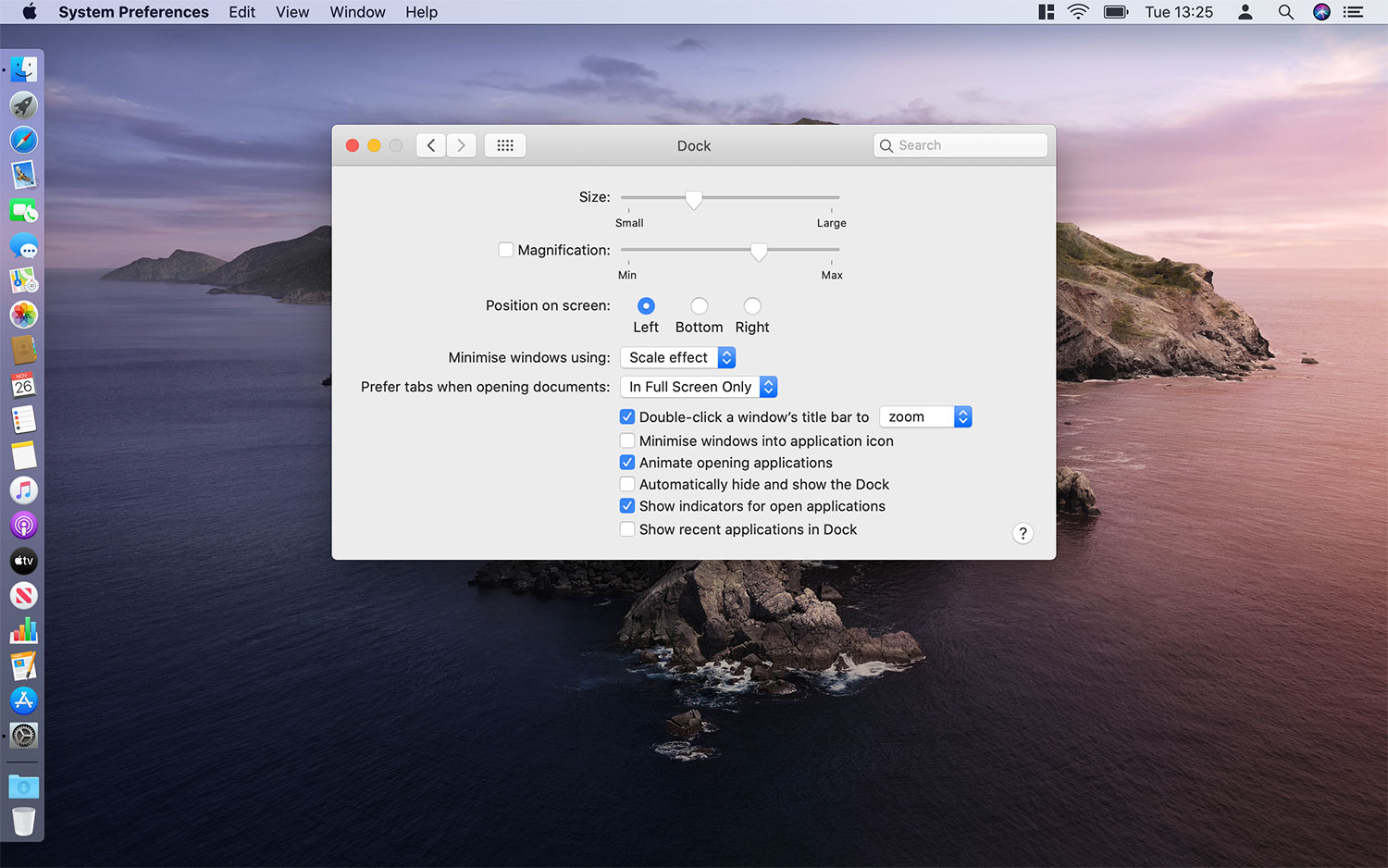 Cómo cambiar cómo trabaja y ves el Dock