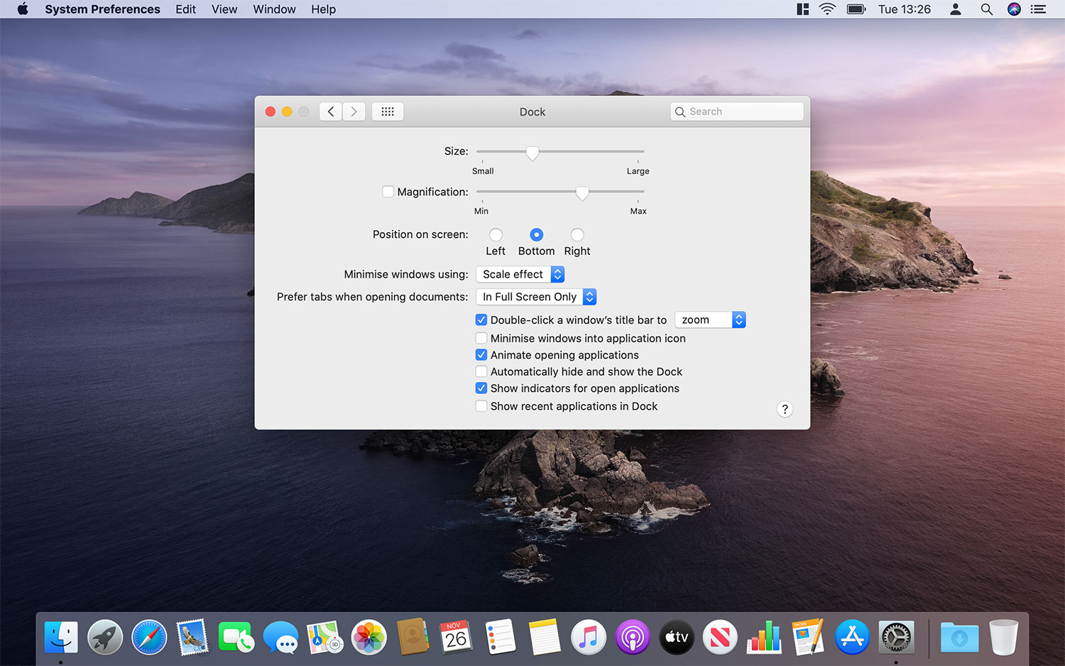 Cómo cambiar cómo trabaja y ves el Dock