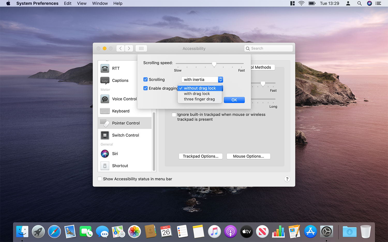 Cómo personalizar los gestos