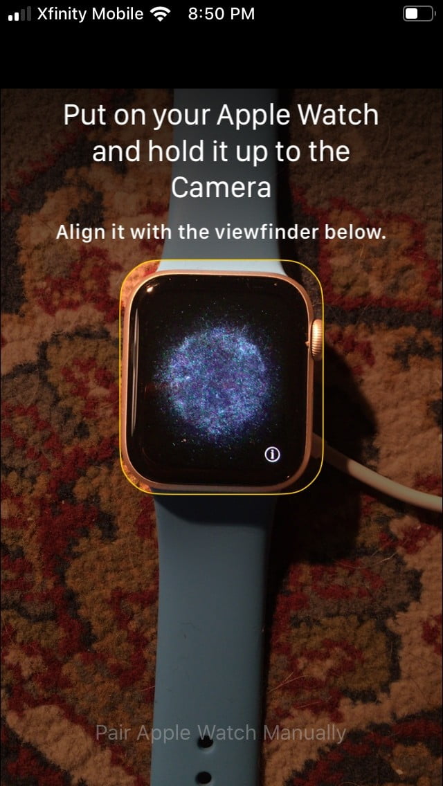 Como volver a enlazar best sale apple watch