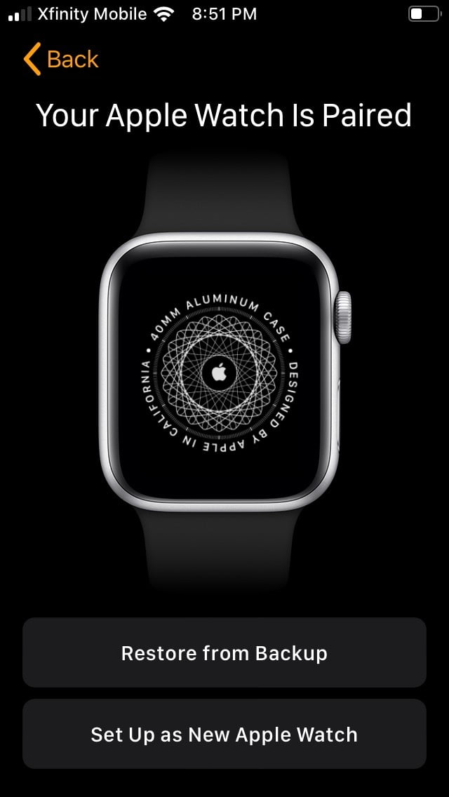 Enlazar manualmente best sale apple watch