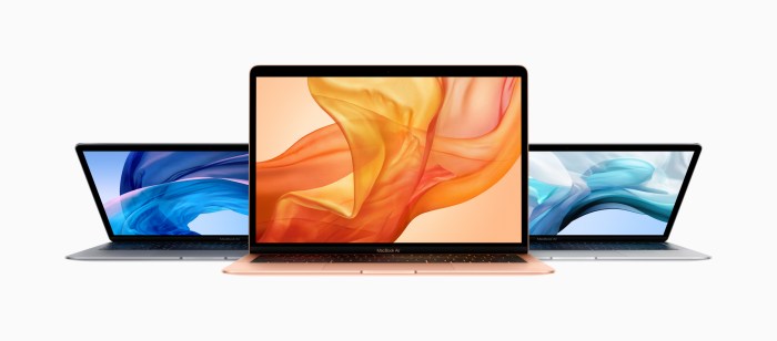 Imagen mostrando tres modelos diferentes para aprender como comprar un MacBook Air