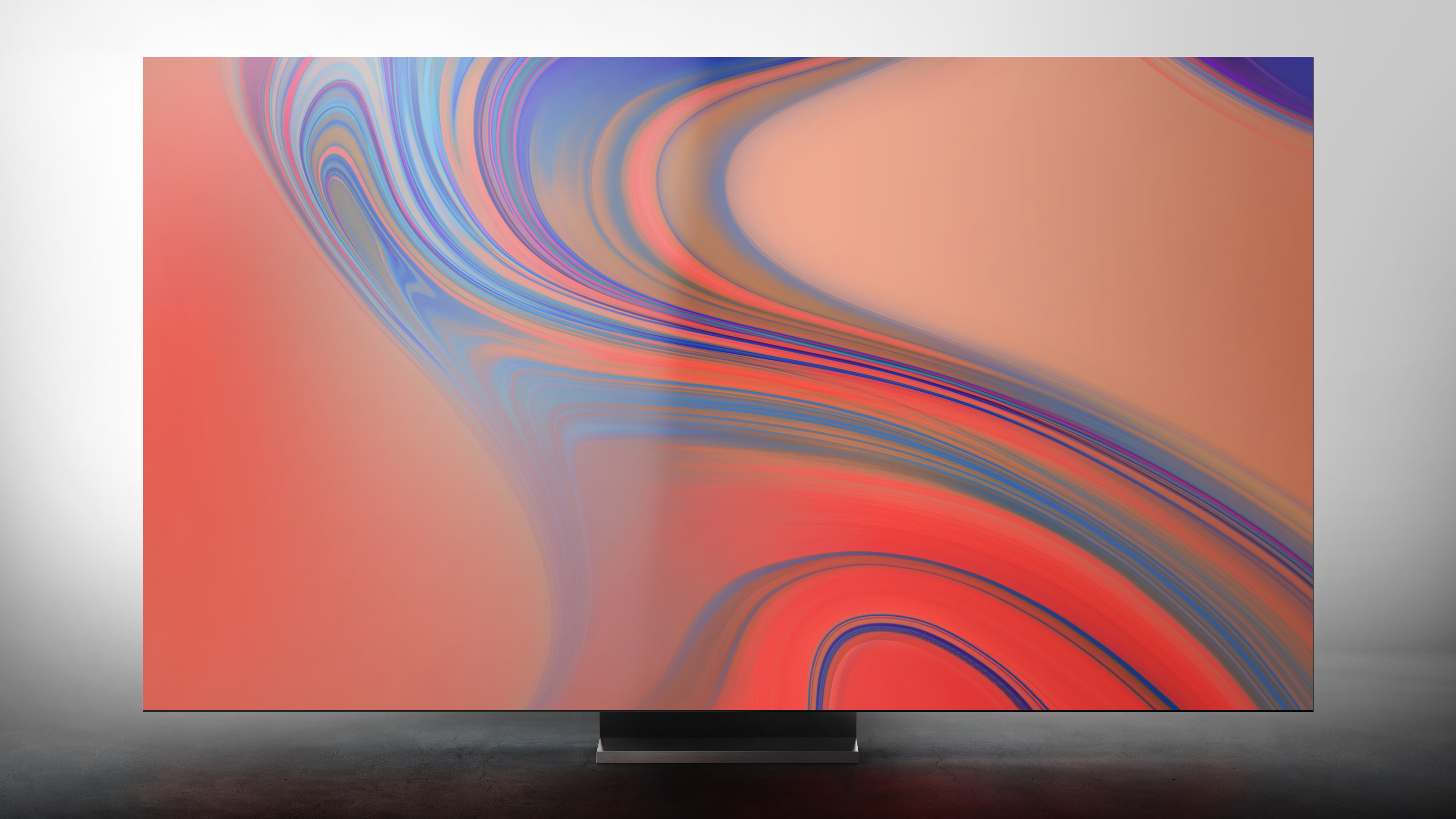 Primer plano de la Samsung Q950TS 8K TV