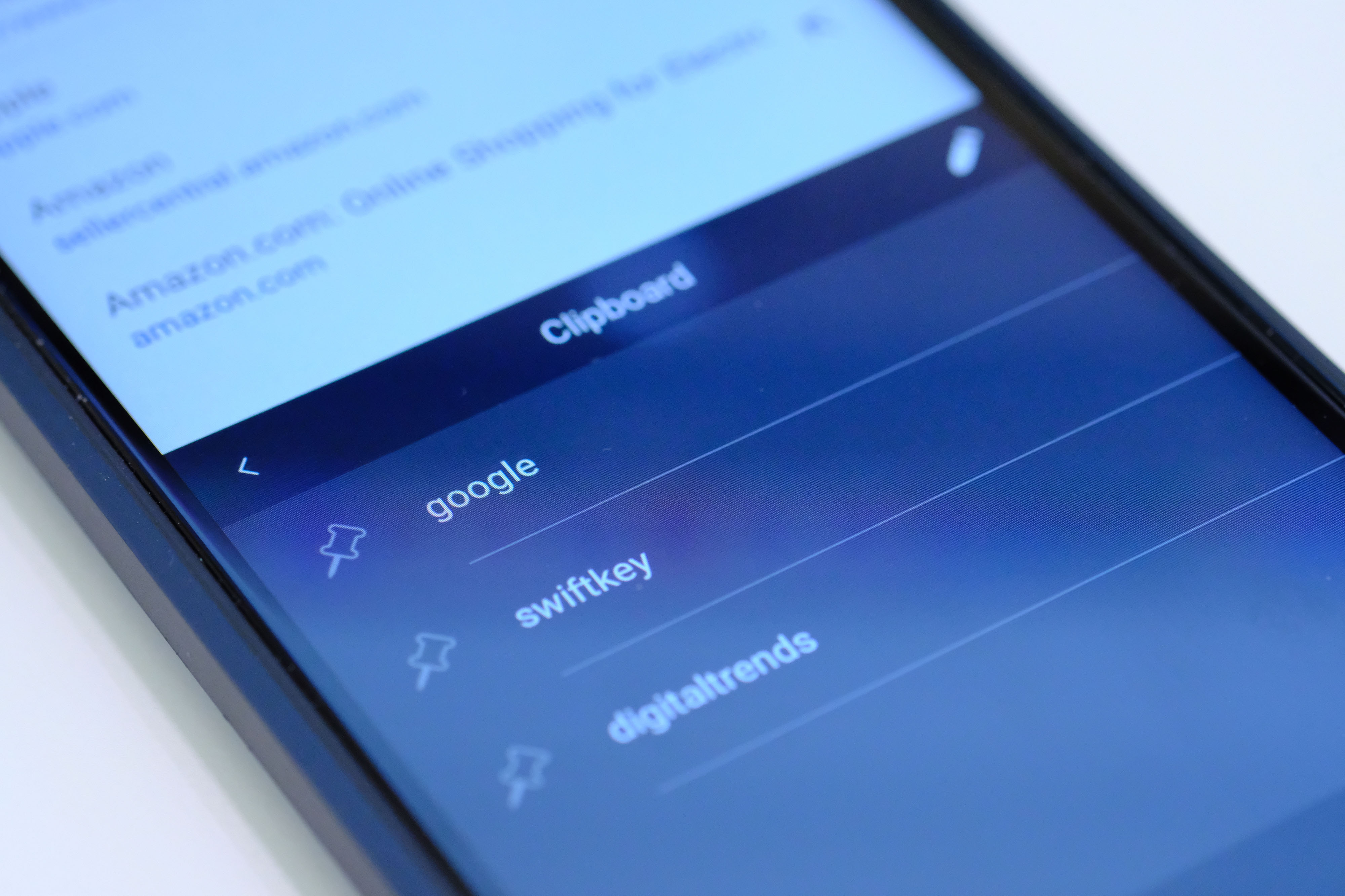 aplicación de portapapeles en el teclado SwiftKey