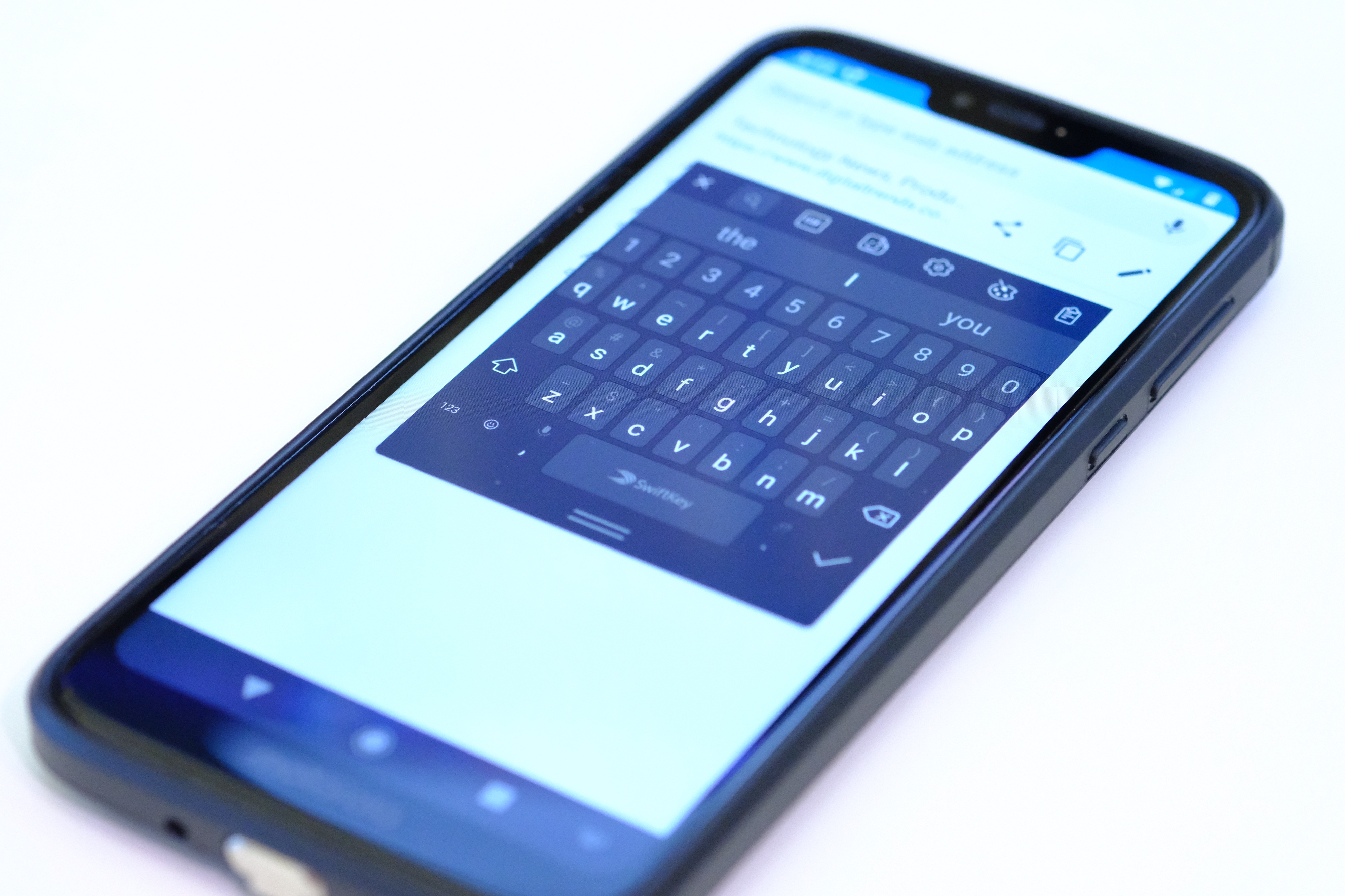 aplicación para mover el teclado SwiftKey