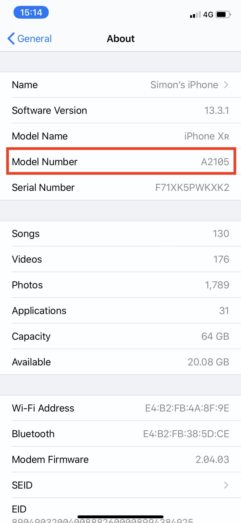 Cómo localizar el número de modelo de iPhone | Digital Trends Español