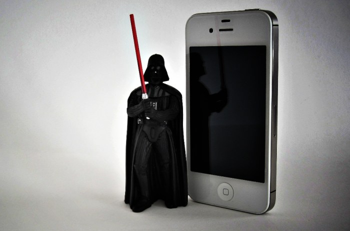 iPhone Darth Vader