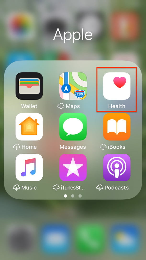 Captura para configurar Medical ID