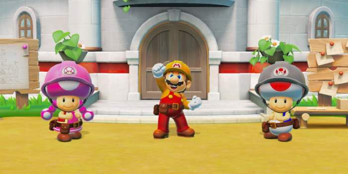 Super Mario Maker 2 es uno de los mejores videojuegos para niños