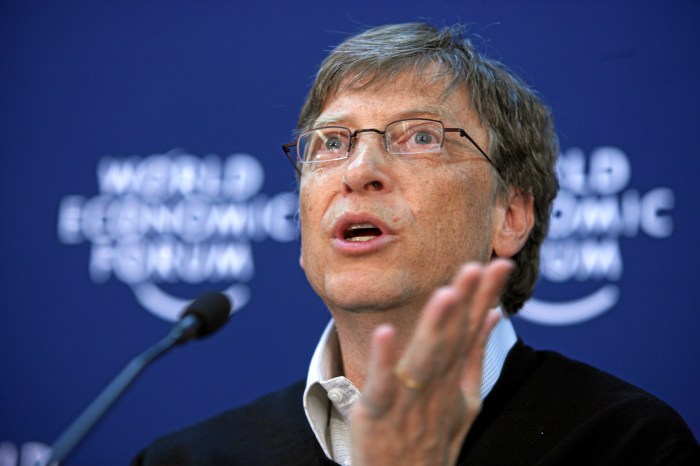 Bill Gates en Davos