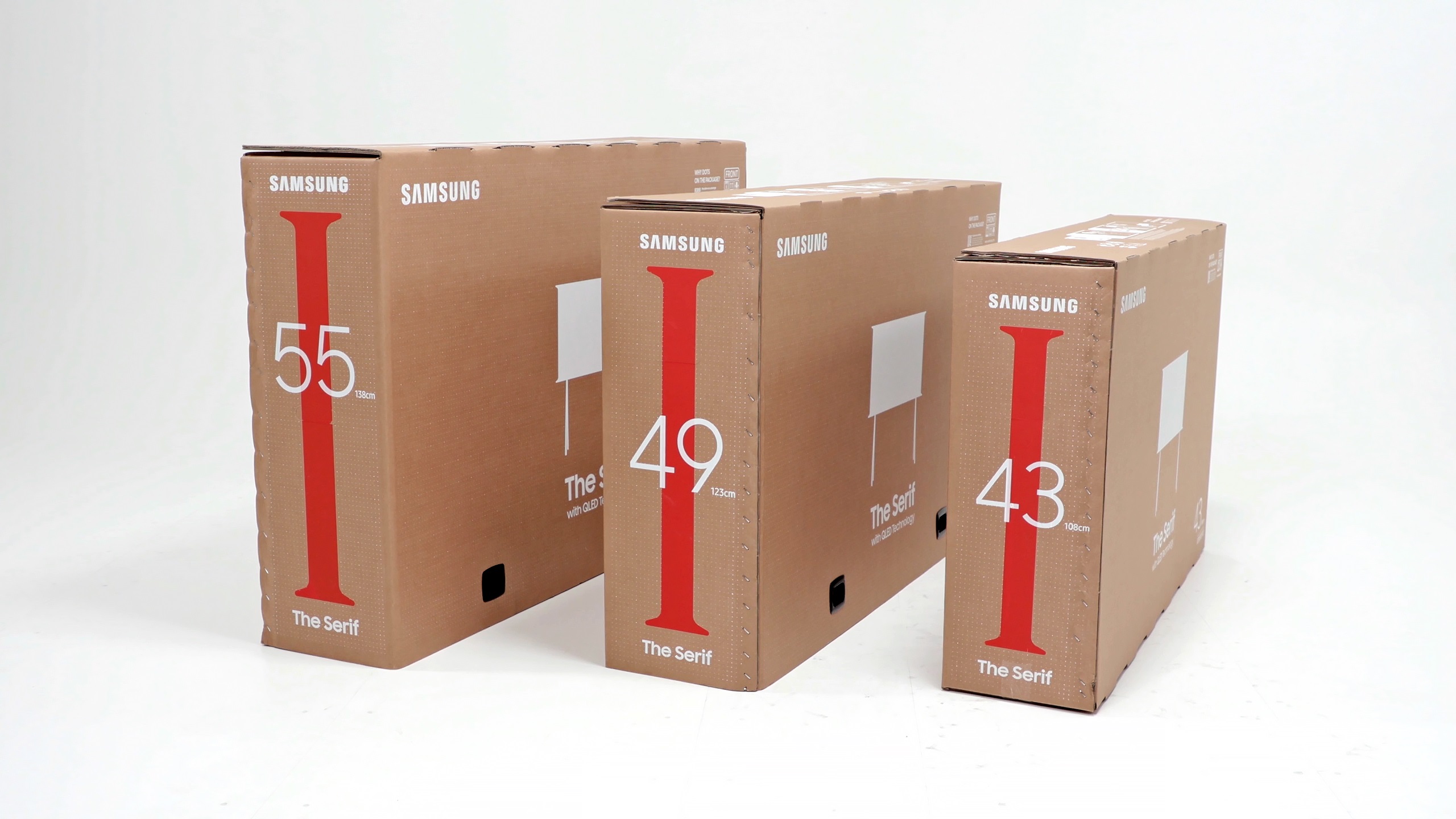 samsung cajas televisores gato eco packaging for lifestyle tv lineup 5