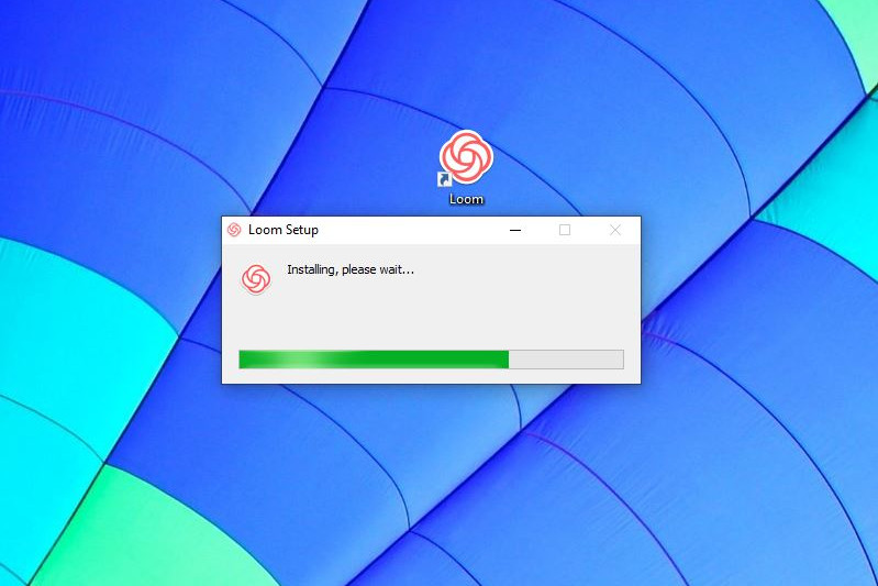 Ventana de instalación