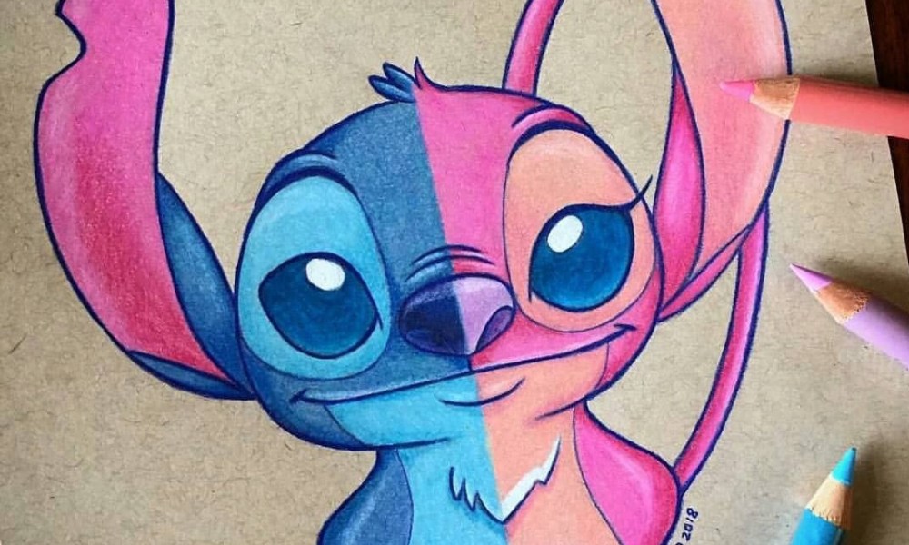 disney clases gratis dibujar stich dibujo