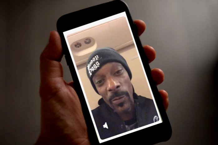 Snoop Dog Cameo video – app Cameo