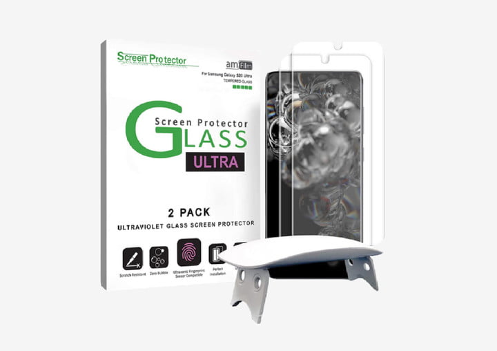 1+2 Packs] Para Galaxy S24 Ultra Protector De Pantalla De Privacidad Y  Protector De